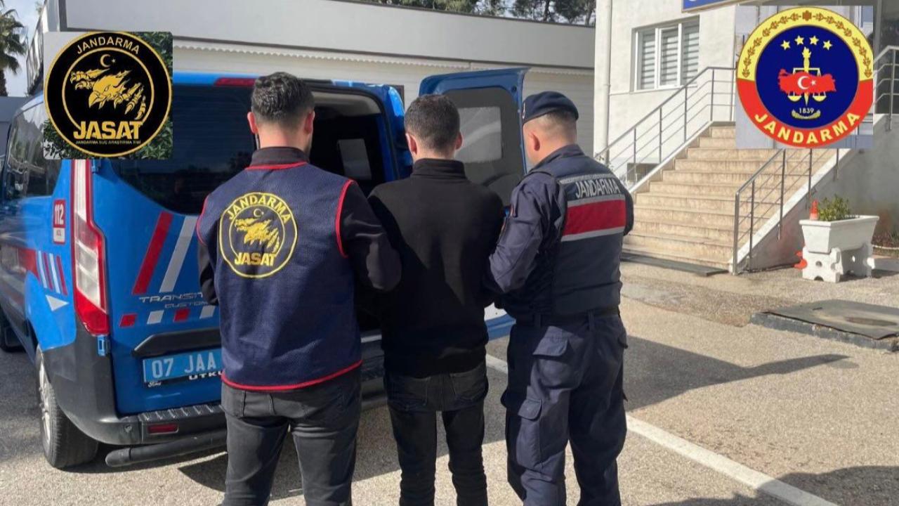Antalya'da 25 yıl hapis cezası bulunan hükümlü yakalandı
