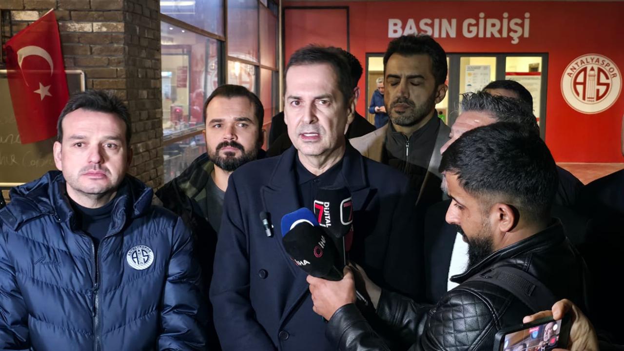 Başkan Perçin: “Antalyaspor artık reaksiyon veren bir takım”