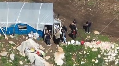Çadıra dron destekli operasyon: 9 yıl hapis cezasıyla aranan şahıs yakalandı