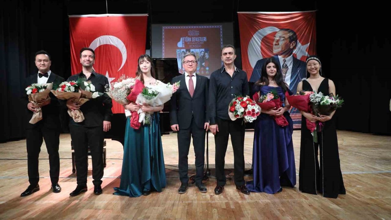 Türk Devletleri Piyanistleri Konseri’nde piyano resitali
