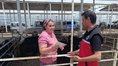 Kurbanlık satış yerlerinde denetim