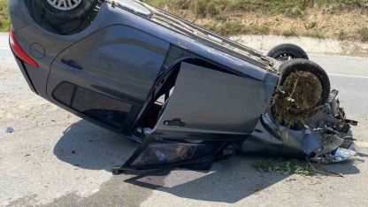 Tarsus’ta kaza: 2 yaralı