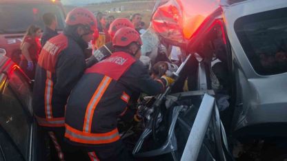 Mersin’de zincirleme kaza: 1 ölü, 5 yaralı