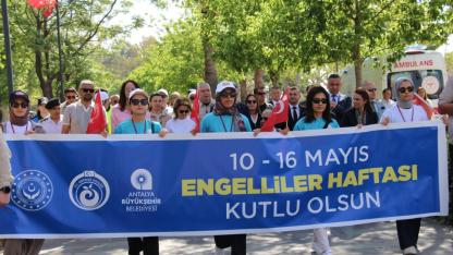 Antalya'da "Engelli, Aile, Toplum ve Gençlik Festivali" başladı