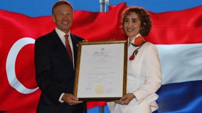 Antalya'da Hollanda'nın "Kral Günü" etkinlikleri kapsamında tören düzenlendi