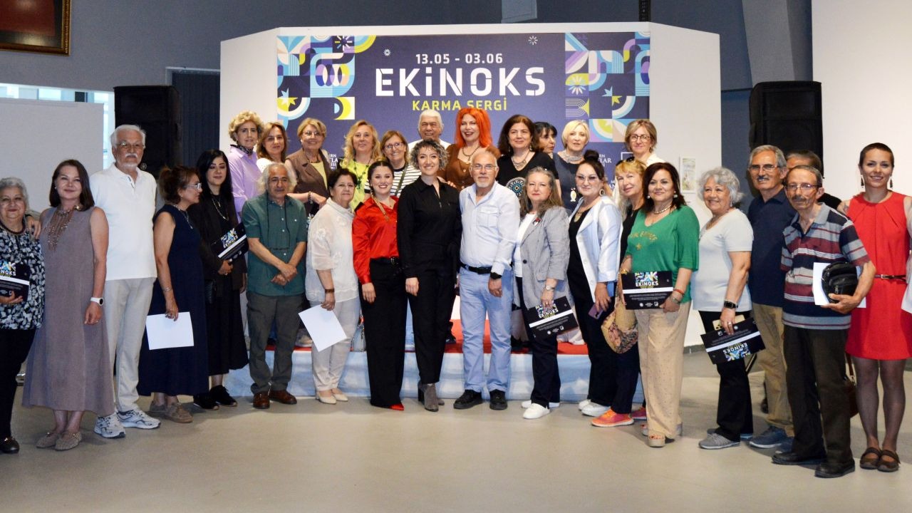 Antalyalı 47 sanatçıdan 'Ekinoks' sergisi