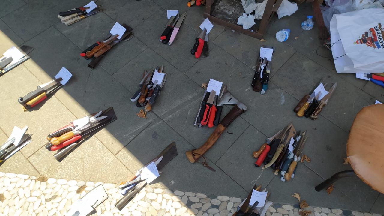 Bayramda bıçakçılarda yoğun mesai