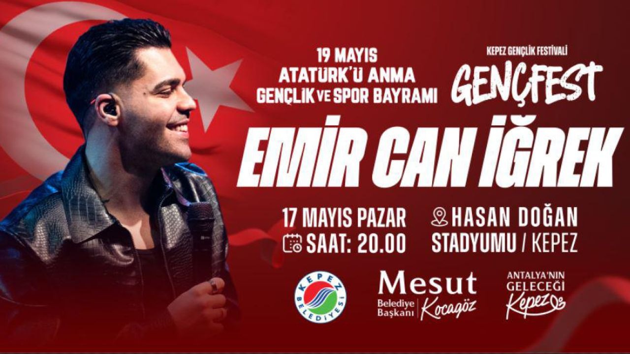 Emir Can İğrek Antalya'ya geliyor