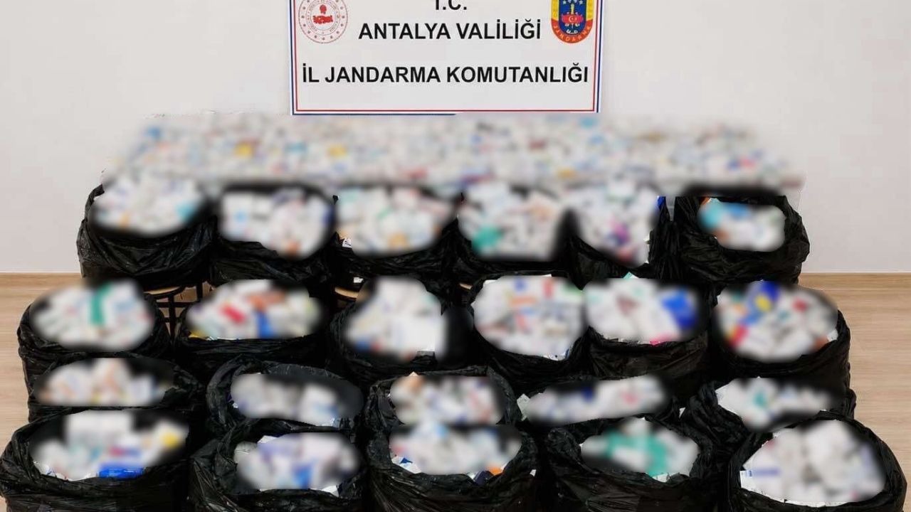 Gazipaşa’da 164 bin adet sentetik hap ele geçirildi