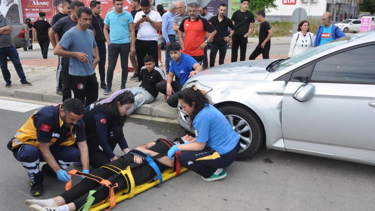 Gazipaşa'da kaza: 2 yaralı