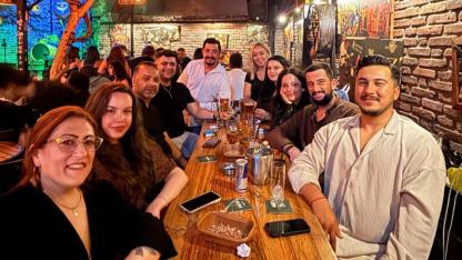 Godcycle Motosiklet Kulübü’nde doğum günü kutlaması