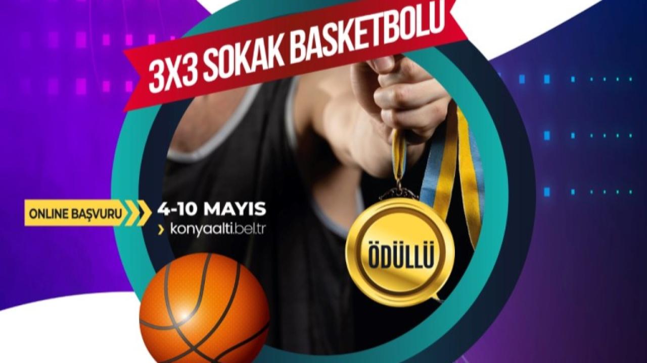 Konyaaltı'da 3x3 sokak basketbolu turnuvası düzenlenecek