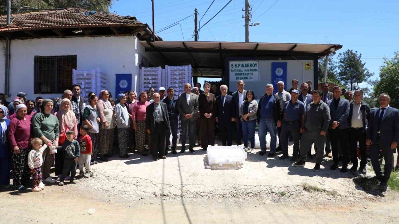 Muğla Büyükşehir’den İpek böcekçiliğine destek