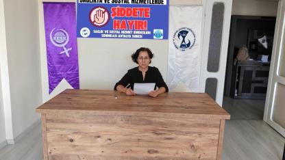 SES Antalya Şubesi: "Çalışan güvenliği yok sayılıyor!"