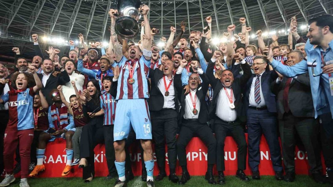 Trabzonspor, Ziraat Türkiye Kupası’na kavuştu