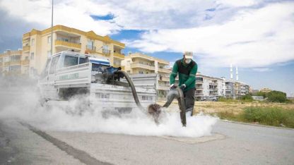 Mersin’de sinek ve haşerelere karşı yoğun mesai