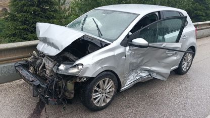Burdur'da kaza: 1 yaralı