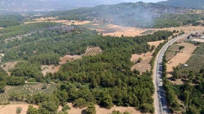 Seydikemer’deki orman yangını kontrol altına alındı