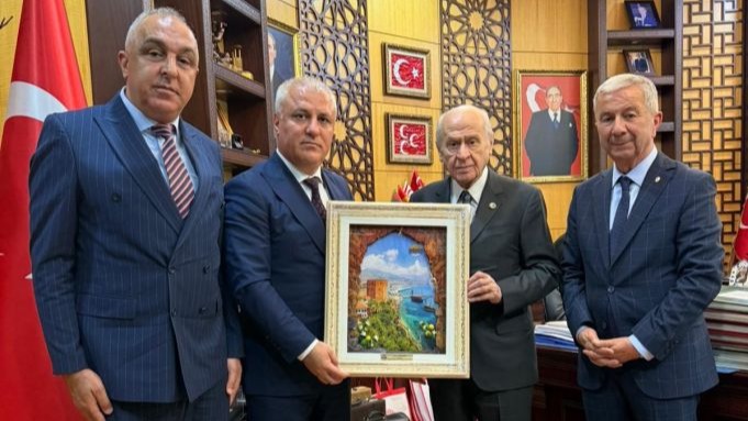 ALTSO Başkanı Eray Erdem’den MHP Genel Başkanı Bahçeli’ye ziyaret