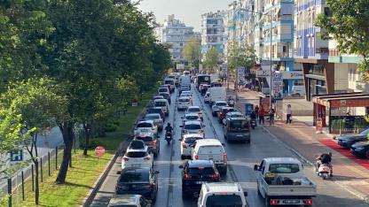Antalya trafiğindeki son rakamlar şaşırttı