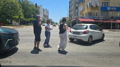 Antalya'da maddi hasarlı kaza meydana geldi!