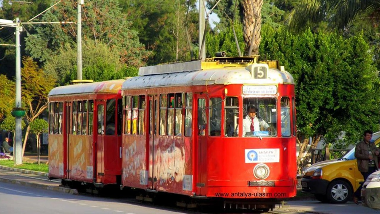 Antalyalılar dikkat! Nostalji Tramvayı seferleri iptal edildi