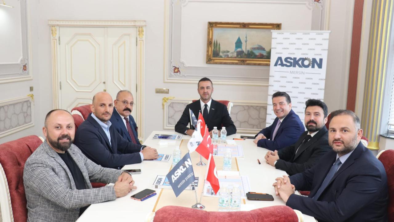 ASKON Akdeniz Bölge Başkanları Toplantısı'nda bölgenin ekonomik potansiyeli konuşuldu