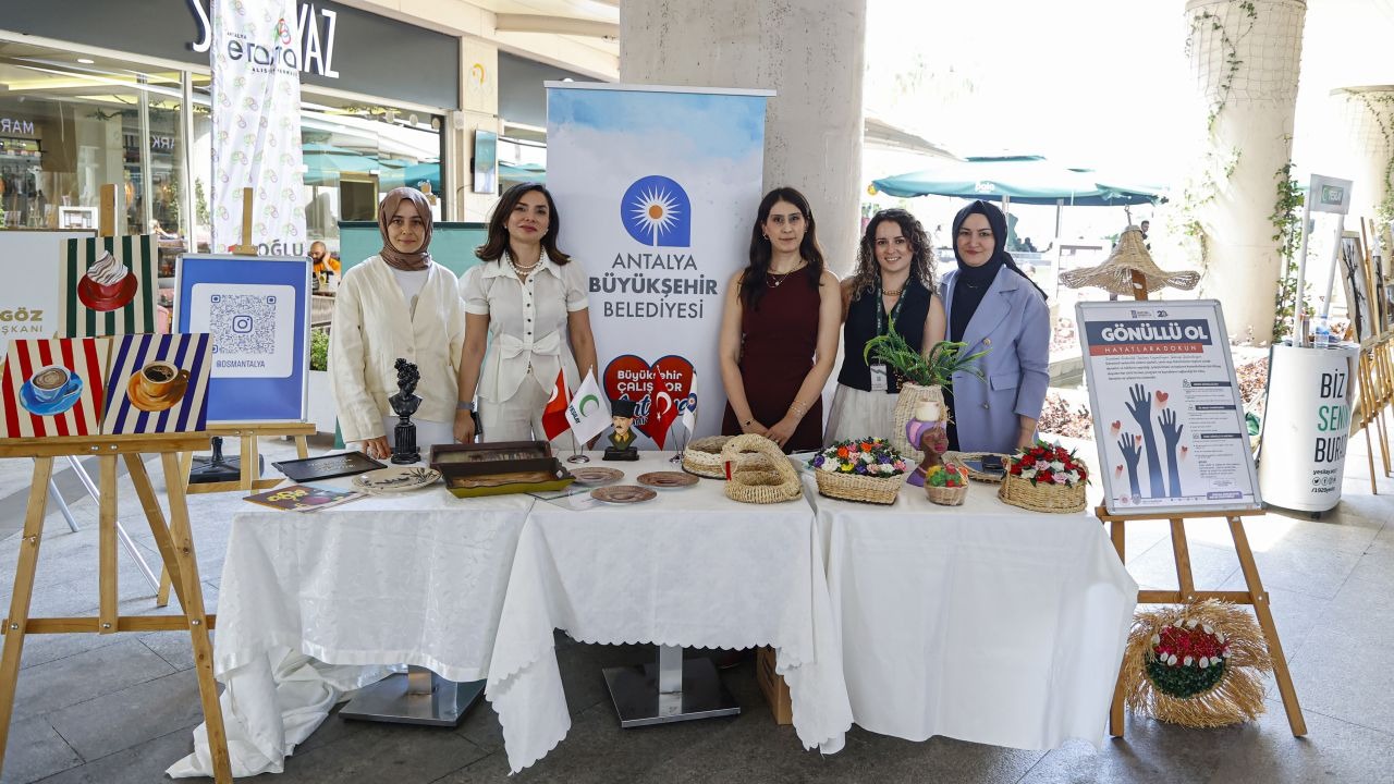 Büyükşehir ve YEDAM'dan el emeği eserleri sergisi