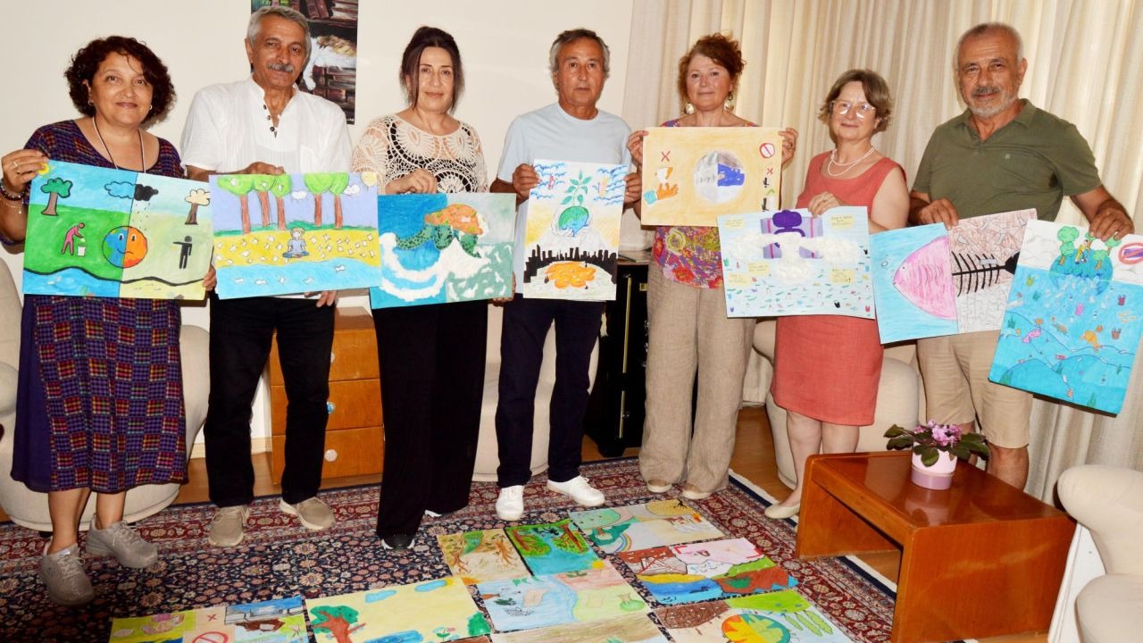 Çocukların gözünden can çekişen doğa