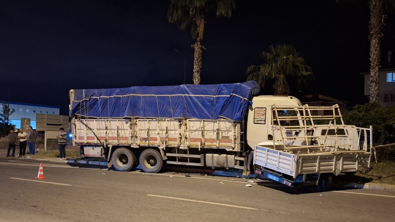 Gazipaşa'da kaza: 2 yaralı