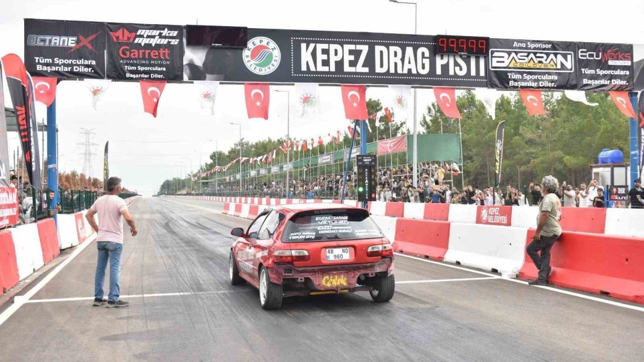 Kepez’de Otodrag heyecanı