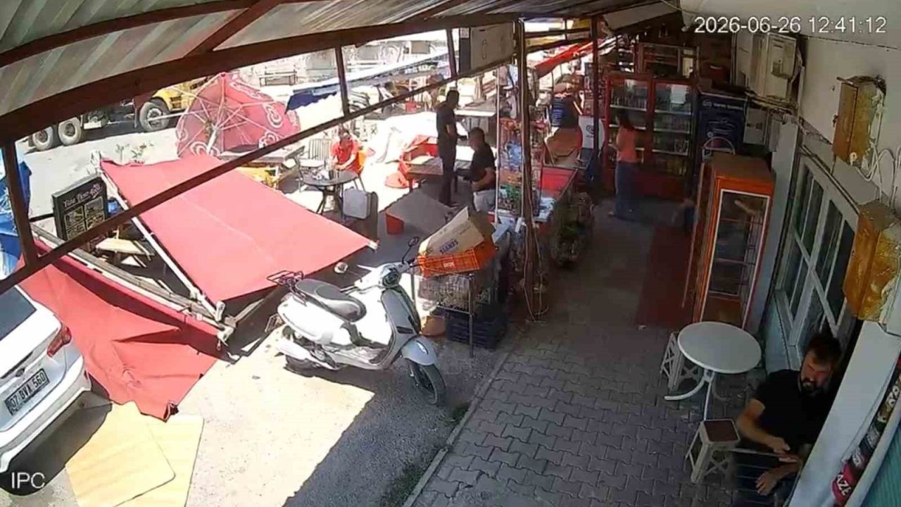 Serik’te hortum paniği