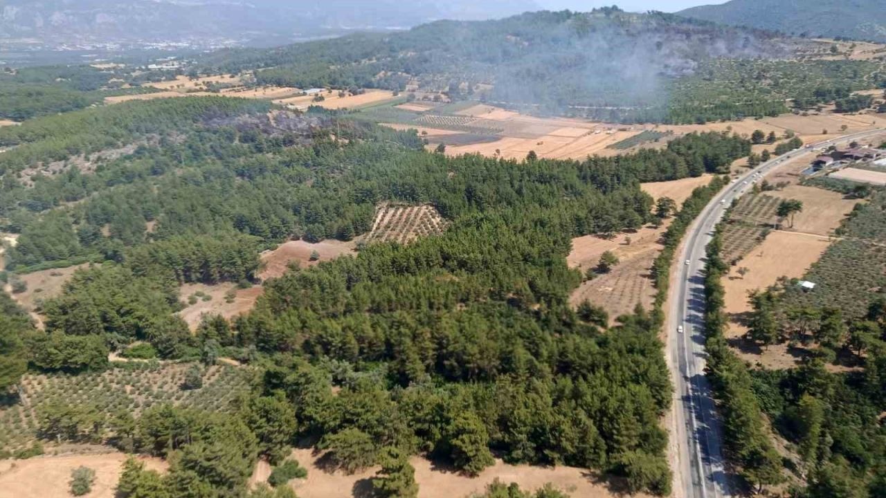 Seydikemer’deki orman yangını kontrol altına alındı