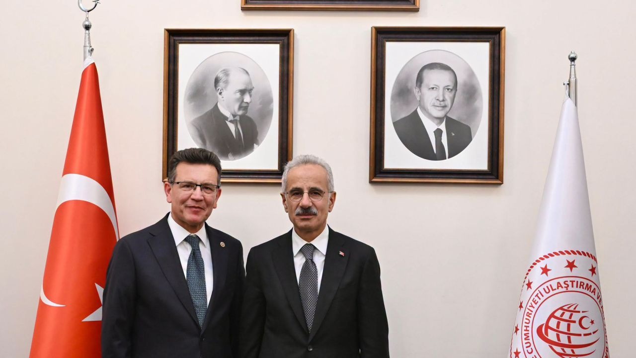 Uslu'dan Bakan Uraloğlu'na ziyaret