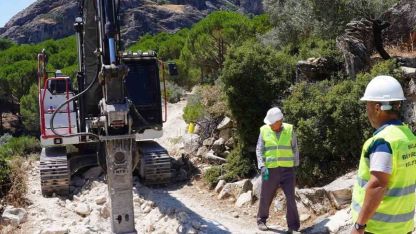 Milas’ta 75 yıllık içme suyu altyapısı yenileniyor