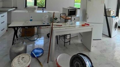Evi yanan vatandaşa Kemer Belediyesi’nden destek