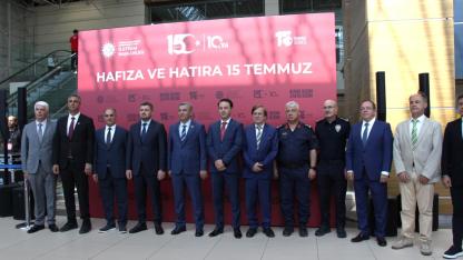 Antalya’da “Hafıza ve Hatıra: 15 Temmuz Sergisi” açıldı