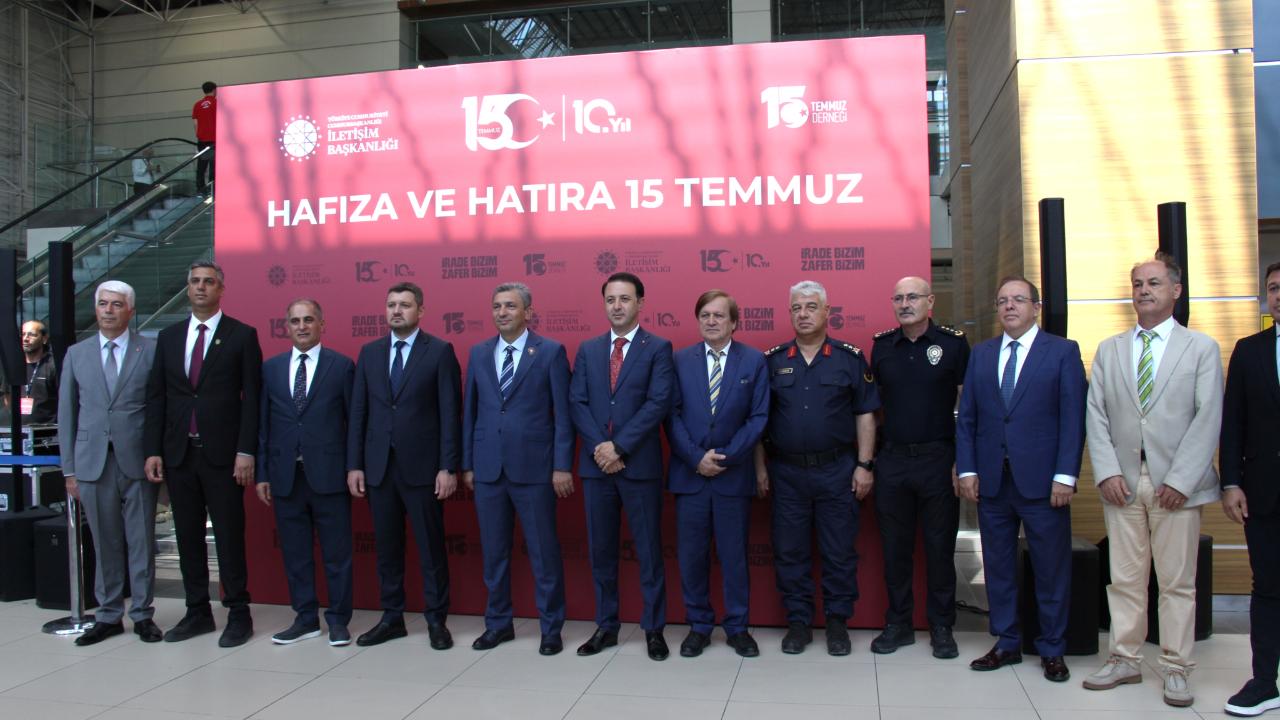 Antalya’da “Hafıza ve Hatıra: 15 Temmuz Sergisi” açıldı