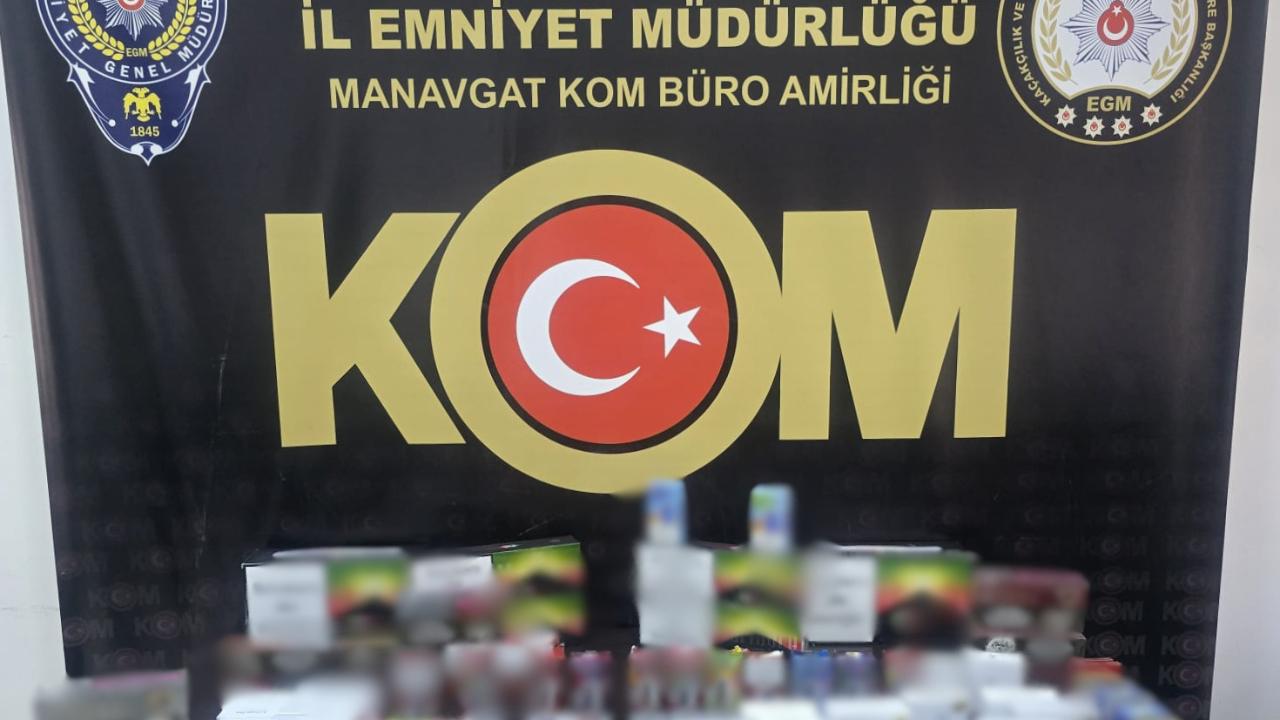 Antalya'da kaçakçılık ve organize suçlara yönelik çalışma yapıldı
