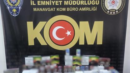 Antalya'da kaçakçılık ve organize suçlara yönelik çalışma yapıldı