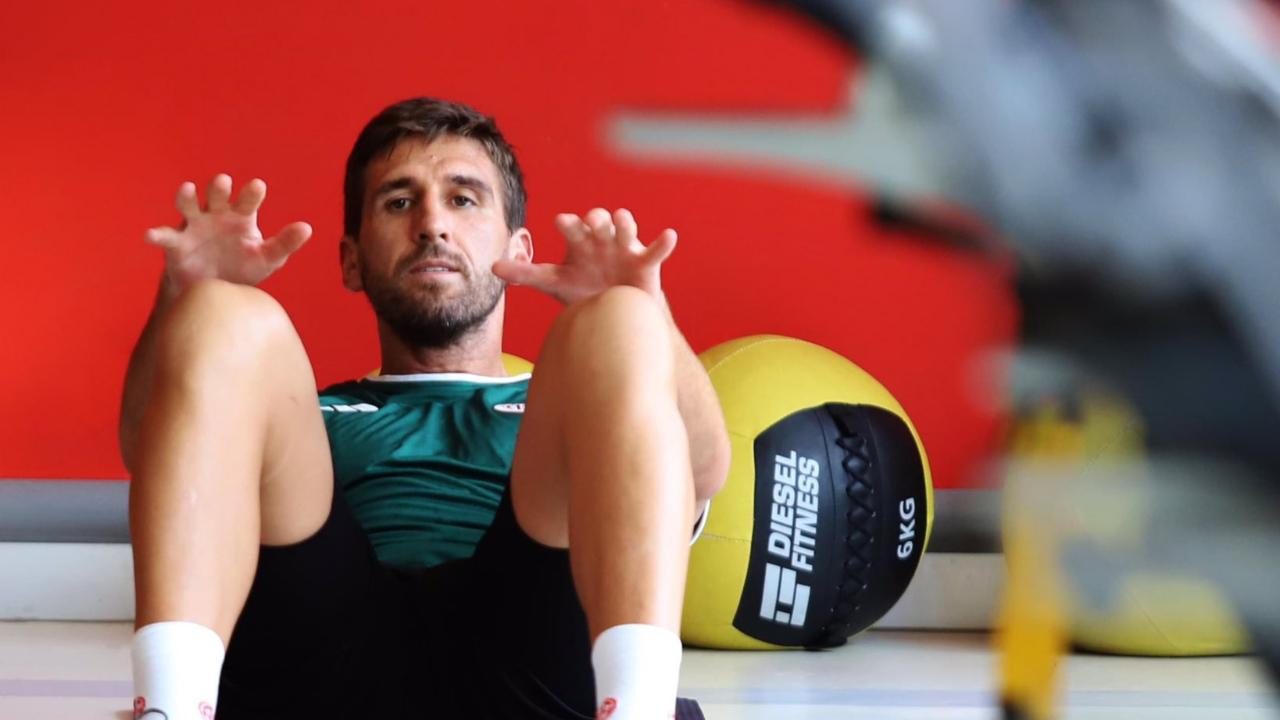Antalyaspor’da günün ikinci mesaisi salonda