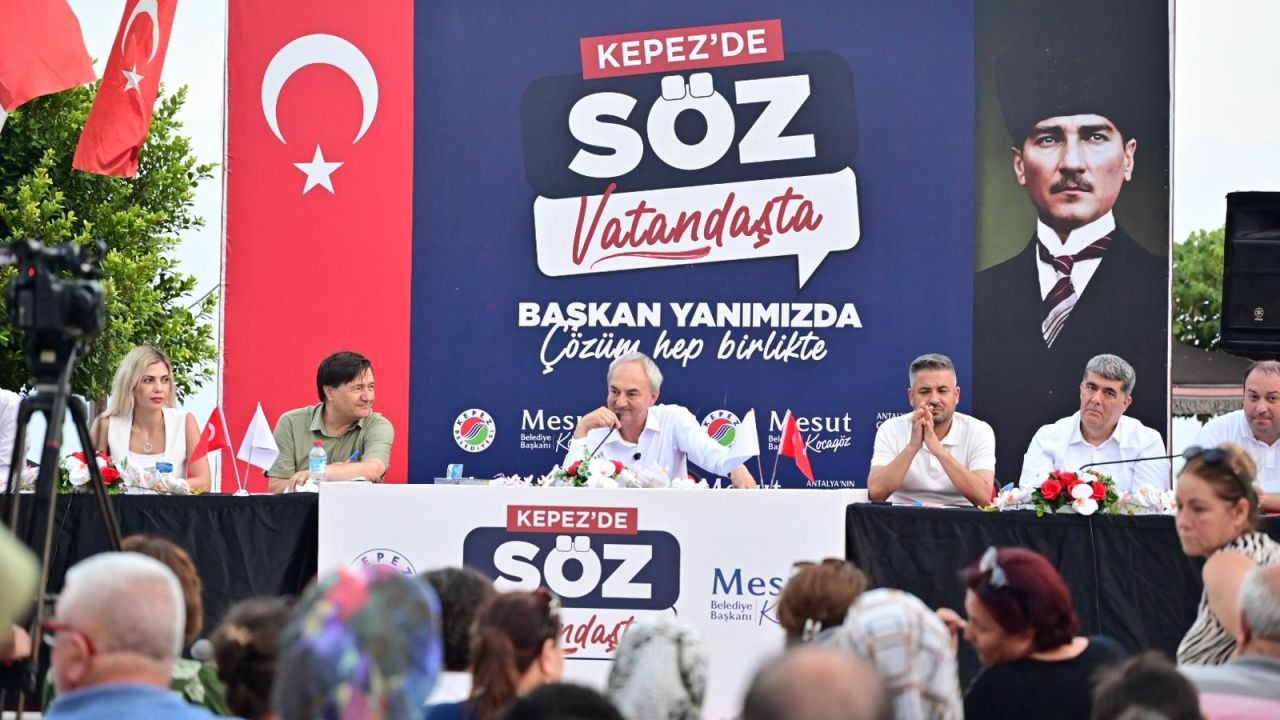Başkan Kocagöz, sözü vatandaşa bıraktı