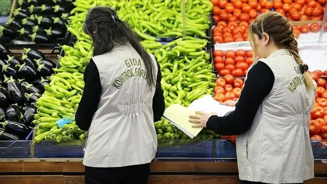 Haziran ayında gıda işletmelerine 127 bin 643 denetim gerçekleştirildi