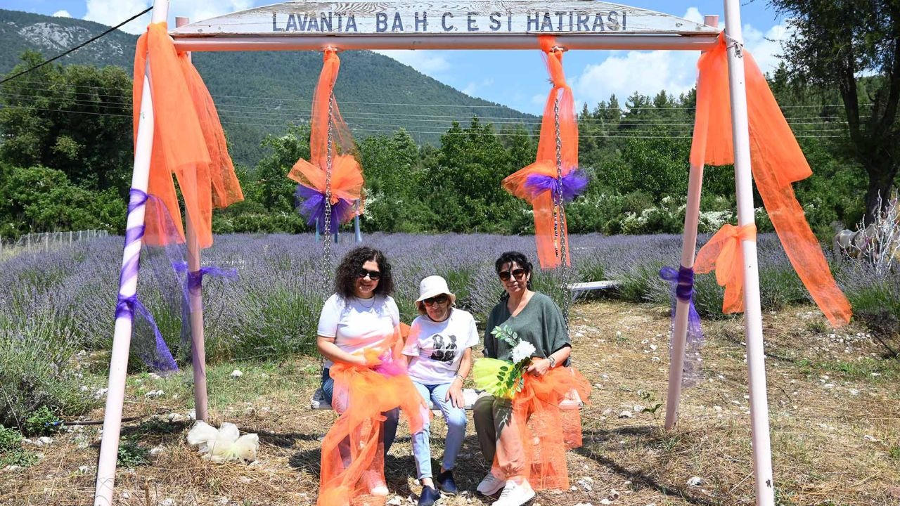 Kemer'de lavanta turizmi başlıyor