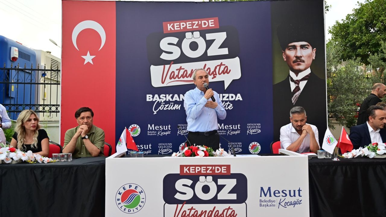 Kepez’de mahallelerin sesi Halk Buluşması’nda yükselecek