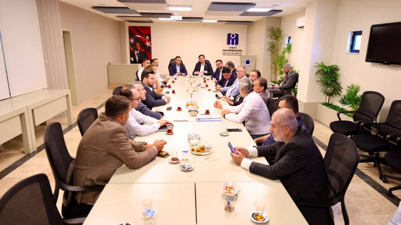 Saadet Partisi Genel Başkanlığı’ndan İnşaat Mühendisleri Odası Antalya Şubesi’ne ziyaret gerçekleştirildi