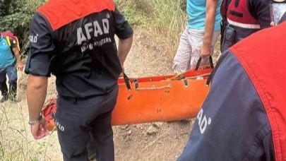 Yürüyüş sırasında ayağı kırılan vatandaşı AFAD kurtardı