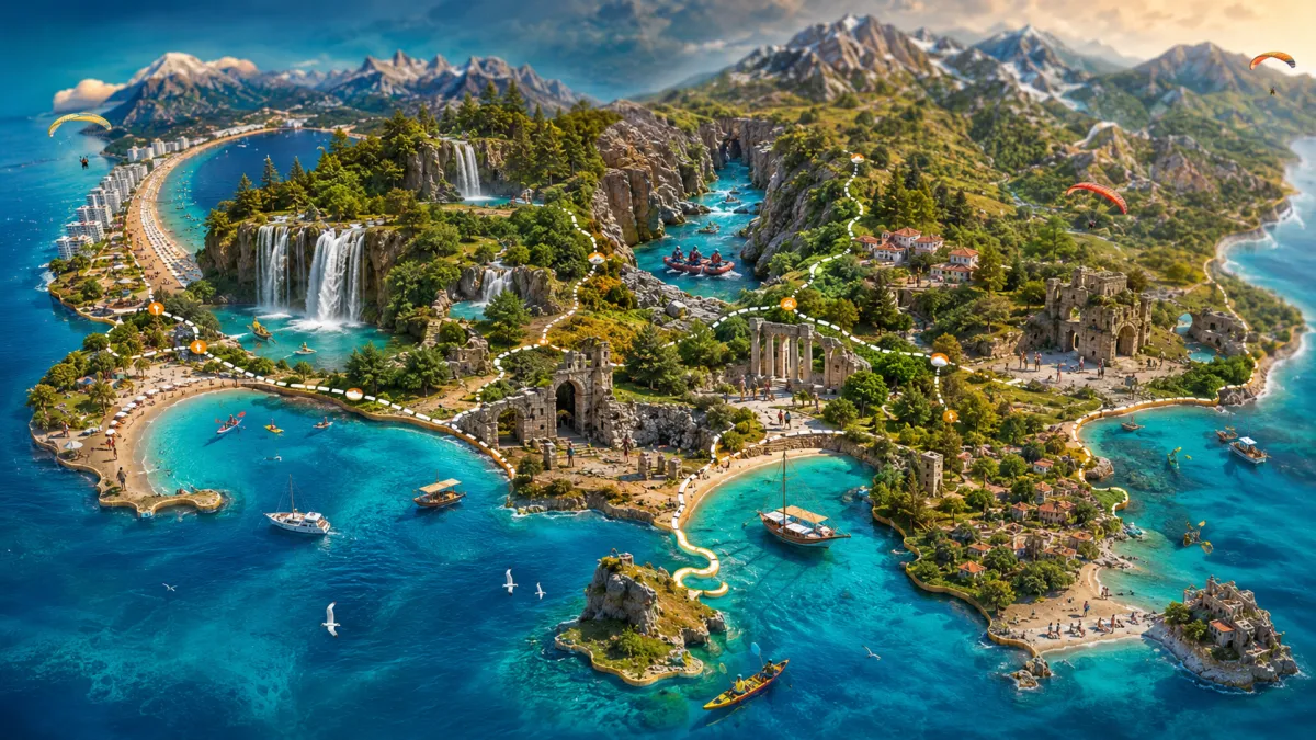 Yaz tatili başladı! Antalya'da ailece keşfedilecek ücretsiz ve ekonomik rotalar