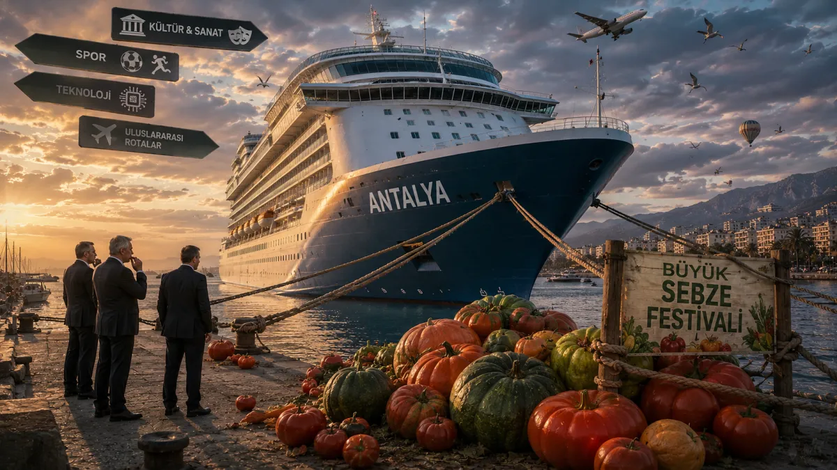 Antalya’nın turizmi neden sebze festivali vizyonuyla yönetiliyor?