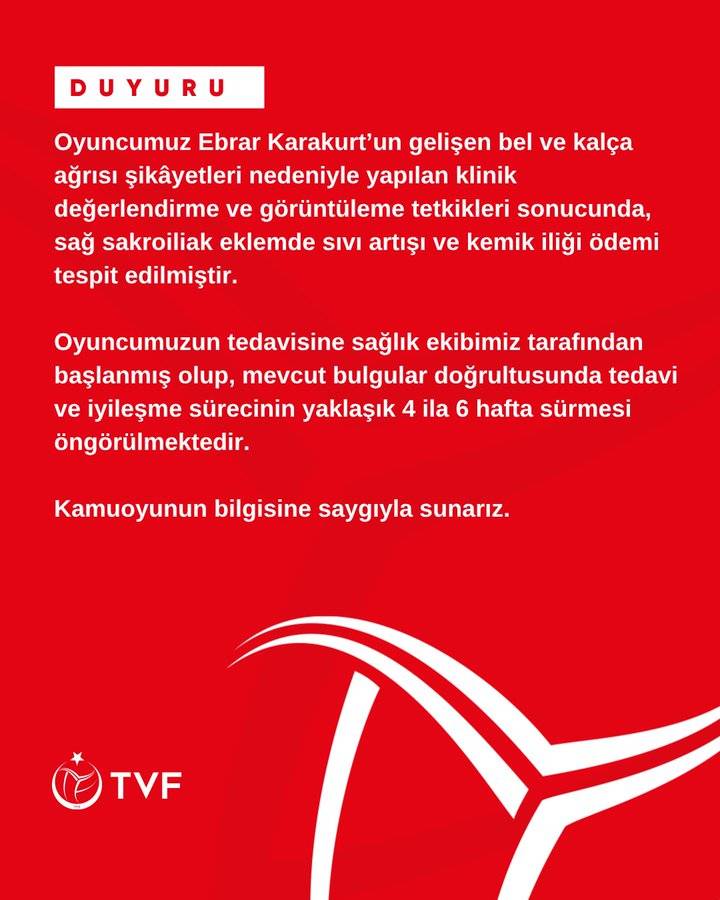 Ebrar Karakurt neden milli takımda yok? Resmi açıklama geldi!